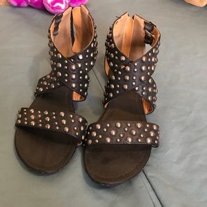Studded Strappy Sandals